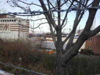 zbouraná výrobní hala